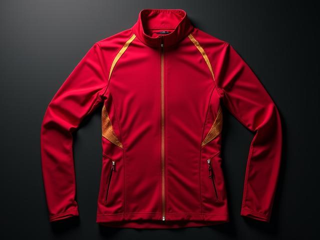 Giacca da running leggera e traspirante con dettagli riflettenti.